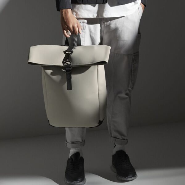 Matte PU rolltop backpack Thumbnail