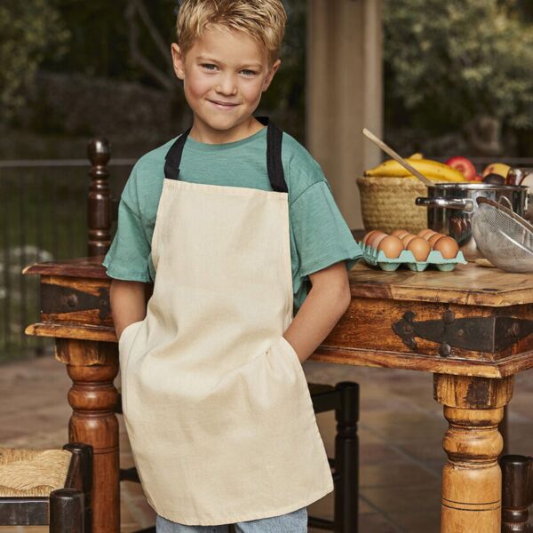 Fairtrade cotton junior craft apron Thumbnail